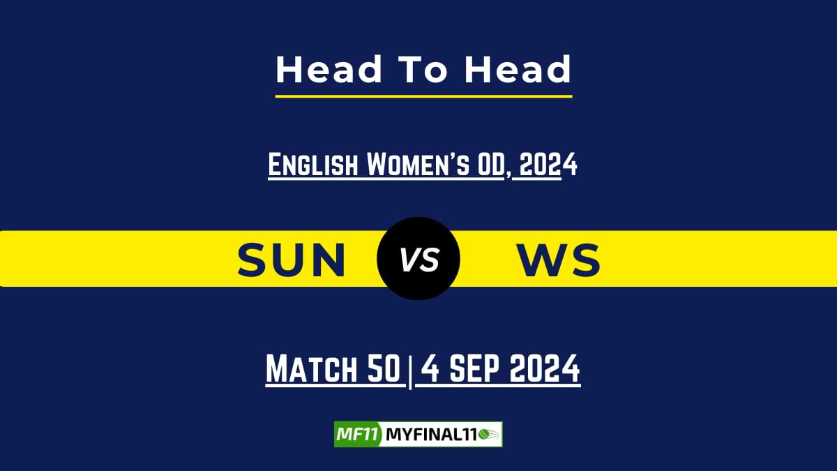 SUN vs WS Player Battle, Head to Head Team Stats, Team Record - ECS T10 Austria 2024