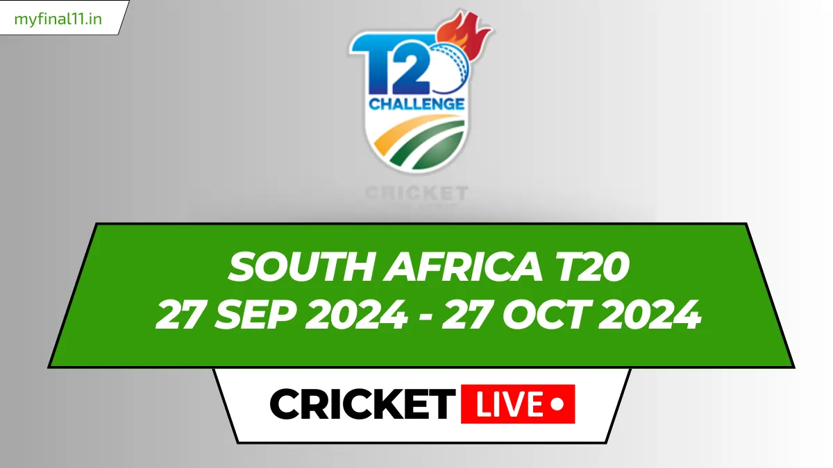 South Africa T20 Challenge Live Score, Matches, Scorecard, Results