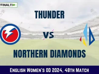 THU vs NOD Dream11 Prediction Today: Match 48 Pitch Report, and Player Stats | English Women's OD 2024