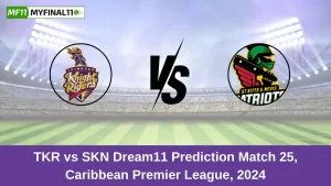 TKR vs SKN Dream11 Prediction Today: Match 25 Pitch Report, and Key Player | Republic Bank CPL T20 2024