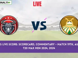 TMB vs IPS Live Score: Scorecard, Ball by Ball Commentary - Match 19, Australian T20 Max Men 2024