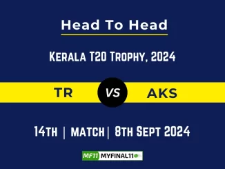 TR vs AKS Player Battle, Head to Head Team Stats, Player Record: Kerala T20 Trophy- Match 14