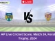 TT vs AP Live Cricket Score, Match 24, Kerala T20 Trophy, 2024