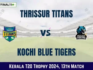 TT vs KBT Dream11 Prediction Today: Match 13 Pitch Report, and Player Stats | Kerala T20 Trophy 2024