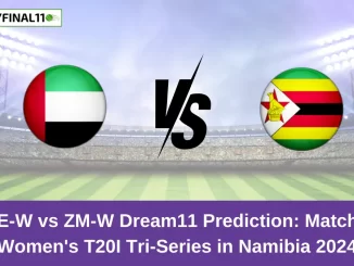 UAE-W vs ZM-W Dream11 Prediction Today: Match 8 Pitch Report, and Key Player | Women's T20I Tri-Series in Namibia 2024