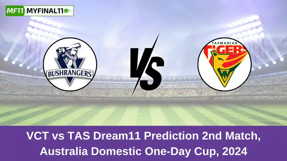 VCT vs TAS Dream11 Prediction 2nd Match, Australia Domestic One-Day Cup, 2024 (1)