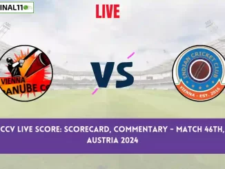 VID vs ICCV Live Score: Scorecard, Ball by Ball Commentary - Match 46, ECS T10 Austria 2024