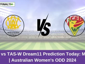 WA-W vs TAS-W Dream11 Prediction Today: Match 1 Pitch Report, and Key Player | Australian Women's ODD 2024