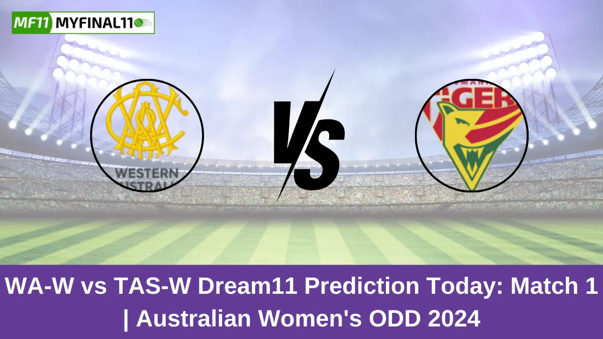 WA-W vs TAS-W Dream11 Prediction Today: Match 1 Pitch Report, and Key Player | Australian Women's ODD 2024