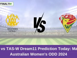 WA-W vs TAS-W Dream11 Prediction Today: Match 2 Pitch Report, and Key Player | Australian Women's ODD 2024