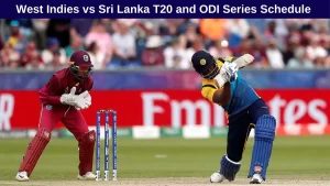 West Indies Tour of Sri Lanka: T20 and ODI Series Scheduled