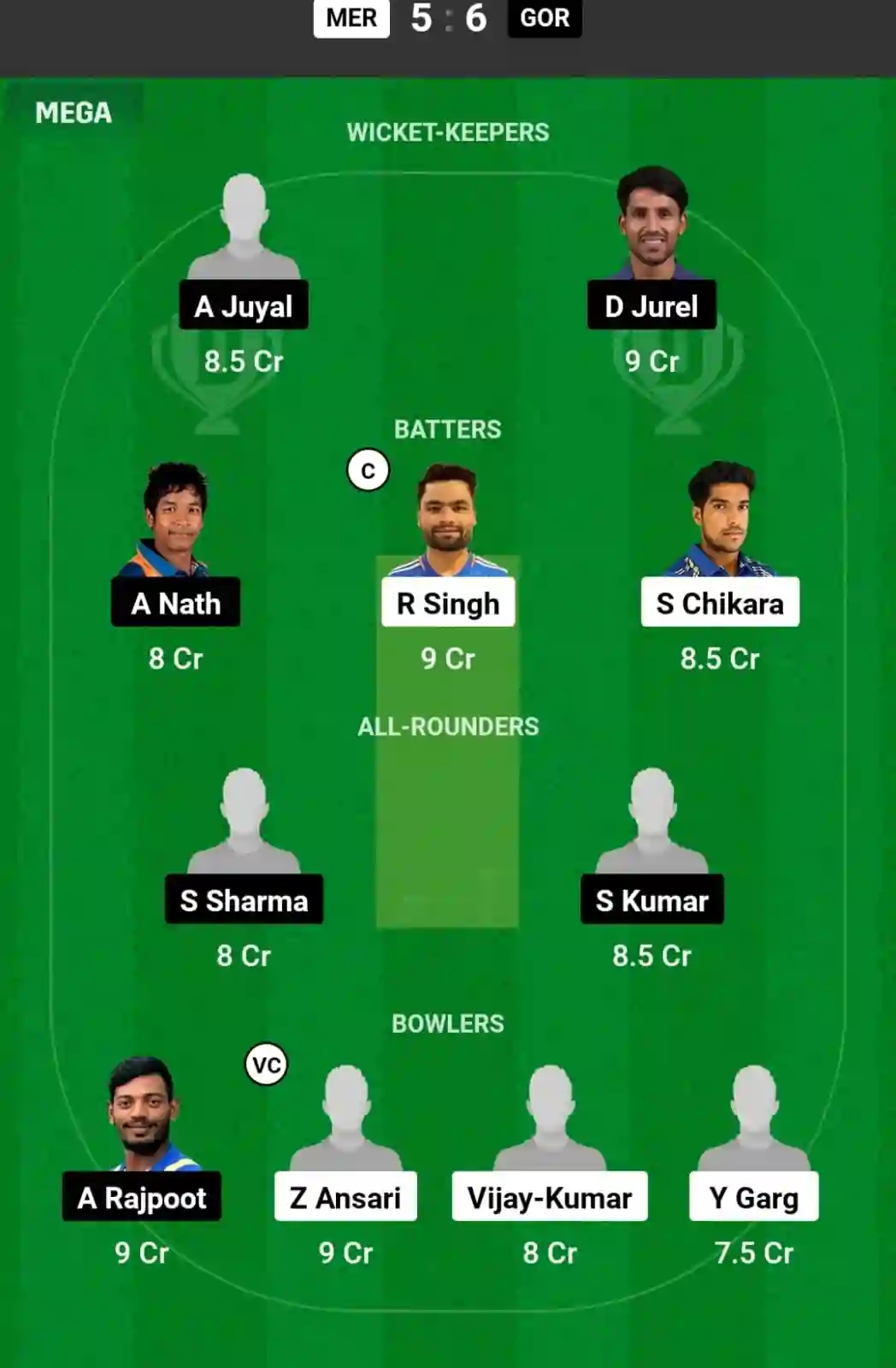 MER vs GOR Dream11 Prediction Today: Match 27 Pitch Report, and Player Stats | Uttar Pradesh T20