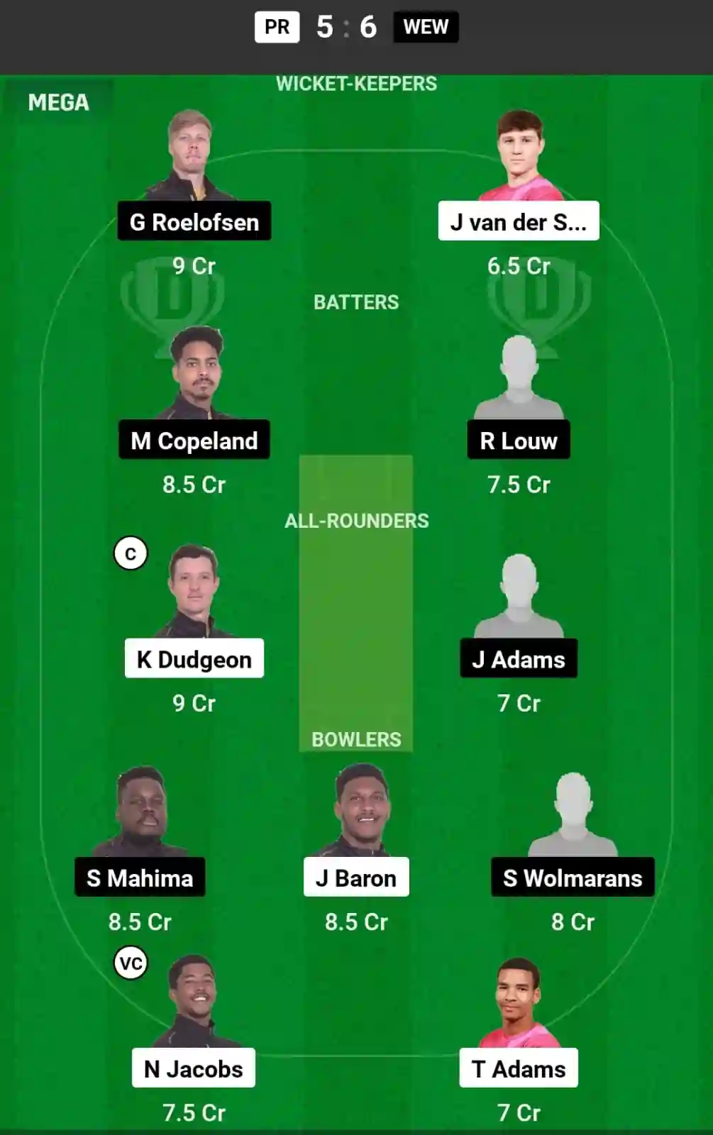 PR vs WEW Dream11 Prediction Today: Match 11 Pitch Report, and Player Stats | Boland T10 League