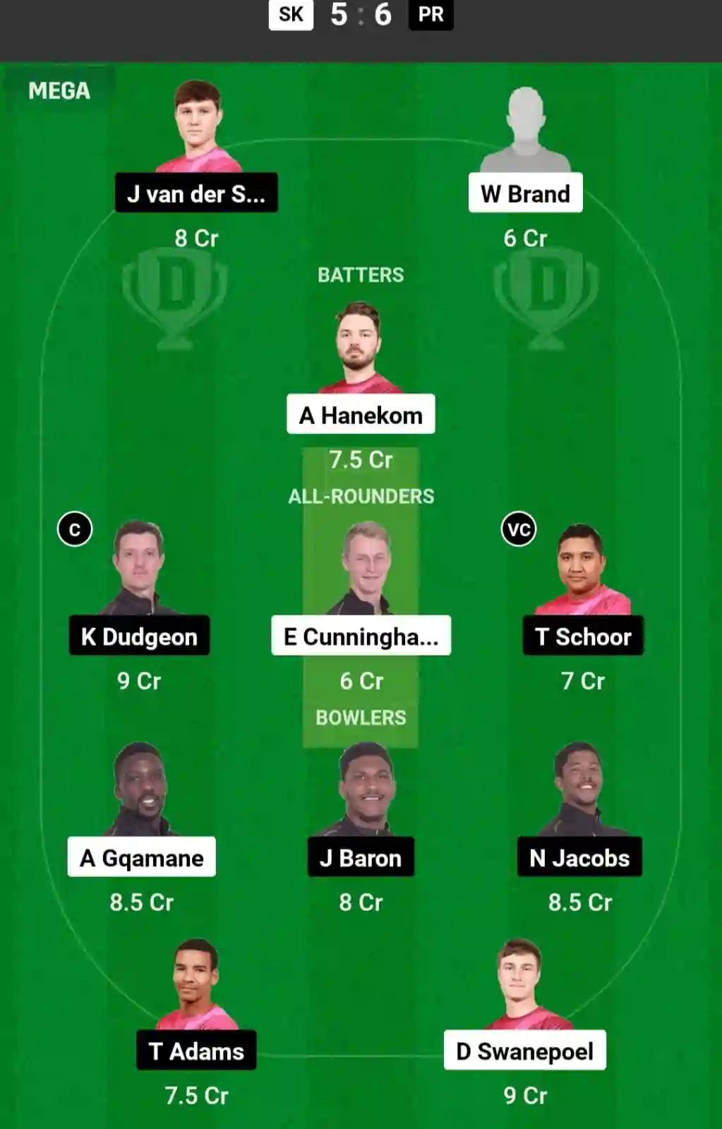 SK vs PR Dream11 Prediction Today: Match 18 Pitch Report, and Key Player | Boland T10 League 2024