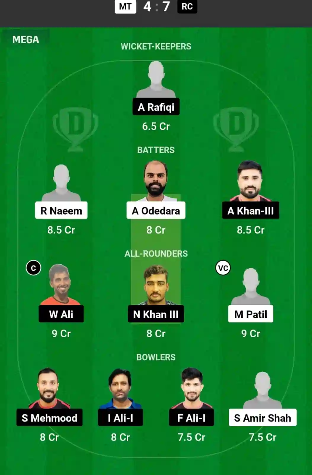 MT vs RC Dream11 Prediction Today: Match 27 Pitch Report, and Key Player | Oman D10 League 2024