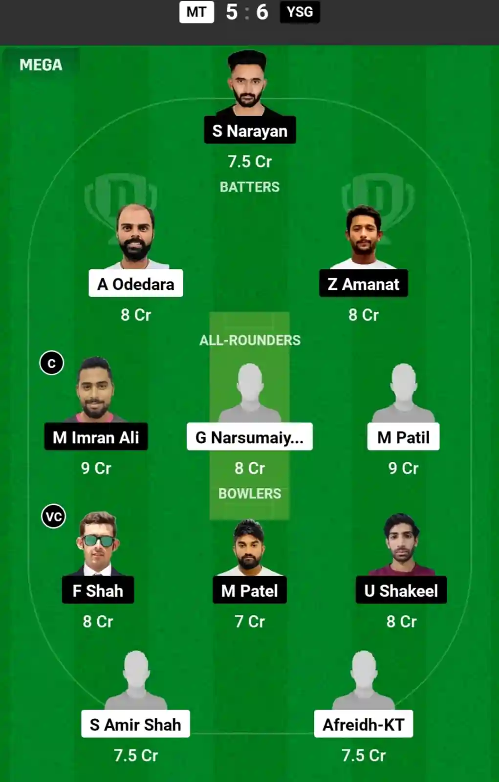 MT vs YSG Dream11 Prediction Today: Match 31 Pitch Report, and Key Player | Oman D10 League 2024