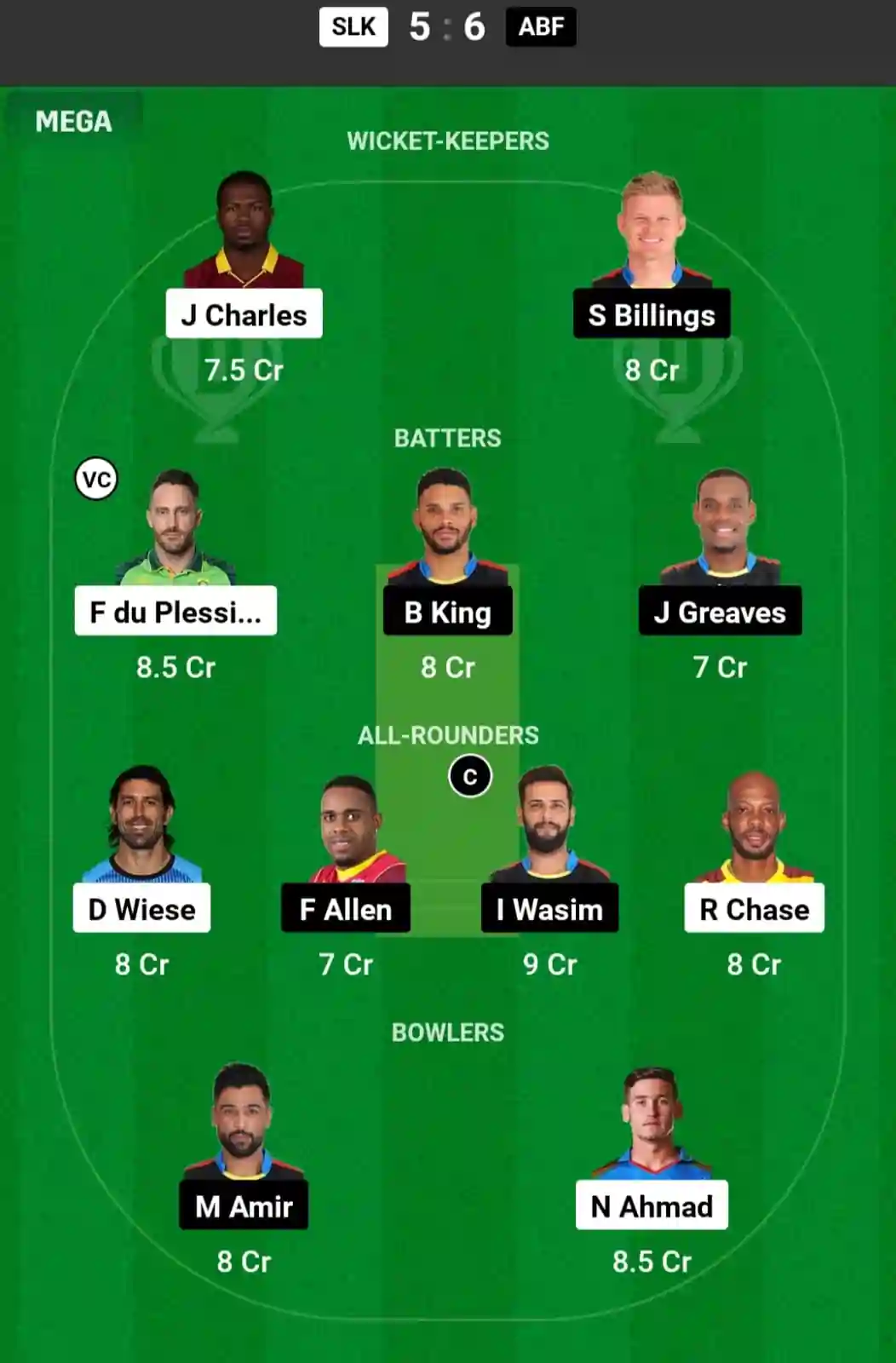 SLK vs ABF Dream11 Prediction Today: Match 17 Pitch Report, and Key Player | Caribbean Premier League 2024