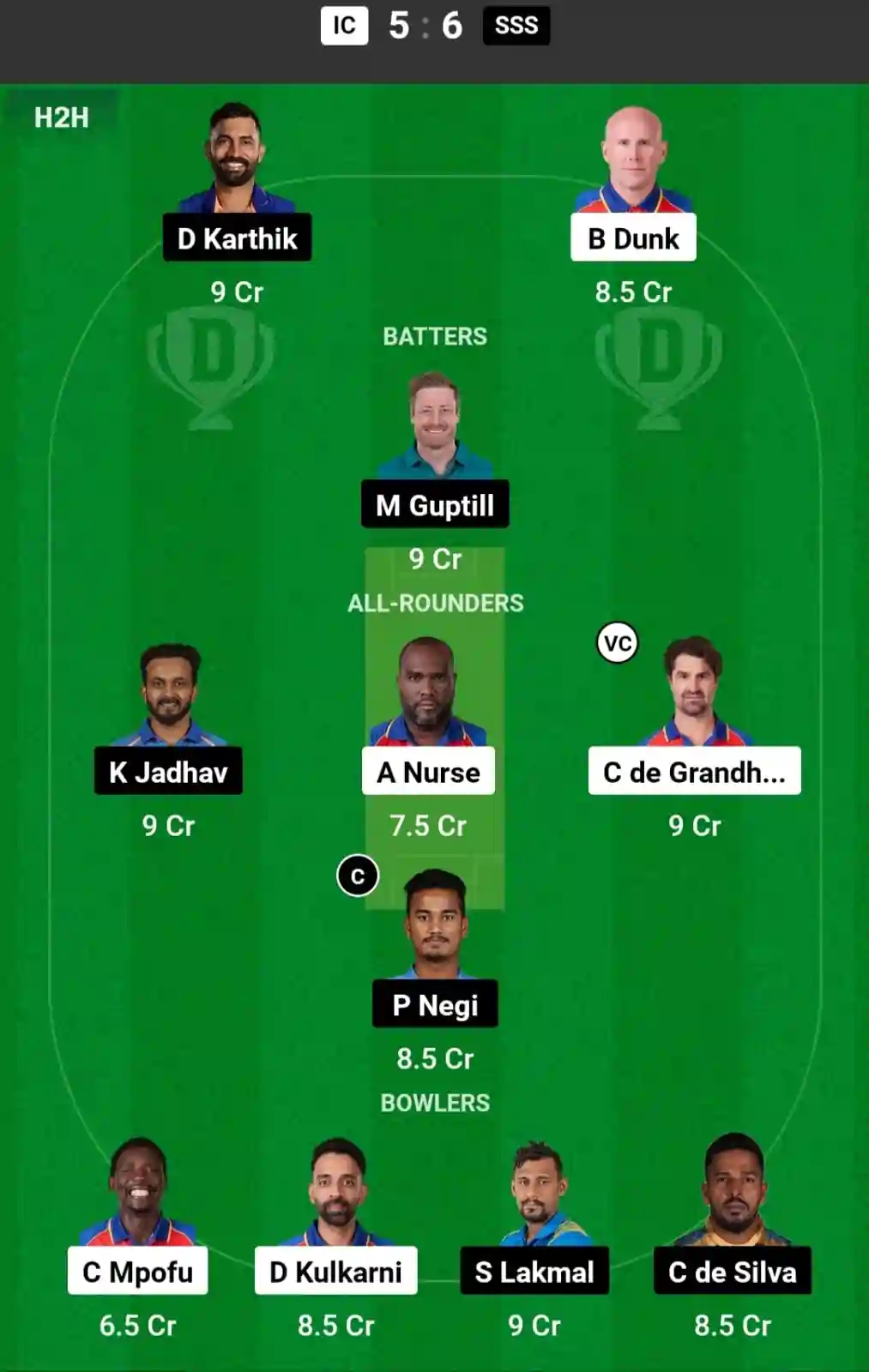 IC vs SSS Dream11 Prediction Today: Match 5 Pitch Report, and Key Player | Legends League Cricket 2024