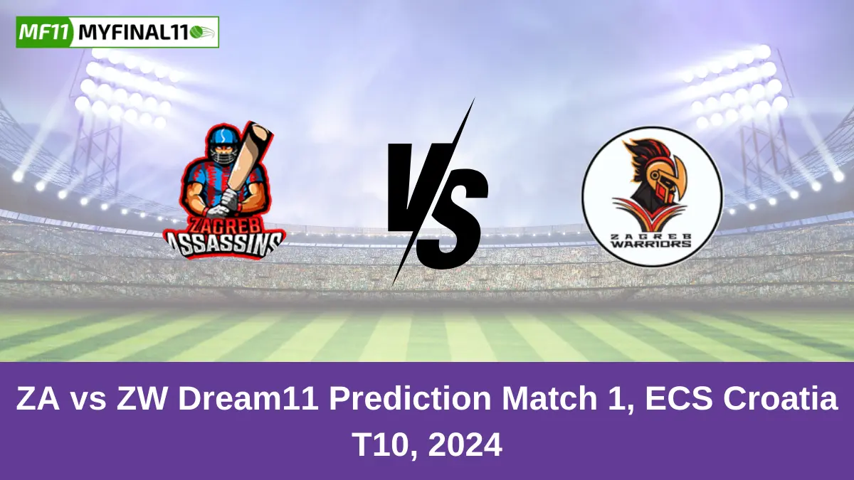 ZA vs ZW Dream11 Prediction Match 1, ECS Croatia T10, 2024