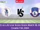 ZAS vs LJU Live Score Score Match 35, ECS Croatia T10, 2024