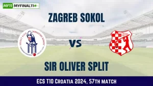 ZAS vs SOS Dream11 Prediction Today: Match 57 Pitch Report, and Key Player | ECS T10 Croatia 2024