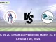 ZAS vs ZC Dream11 Prediction Match 10, ECS Croatia T10, 2024