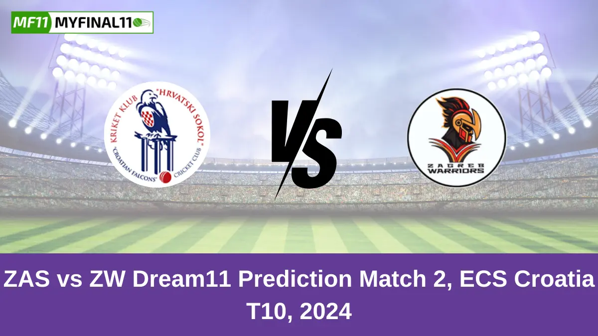 ZAS vs ZW Dream11 Prediction Match 2, ECS Croatia T10, 2024