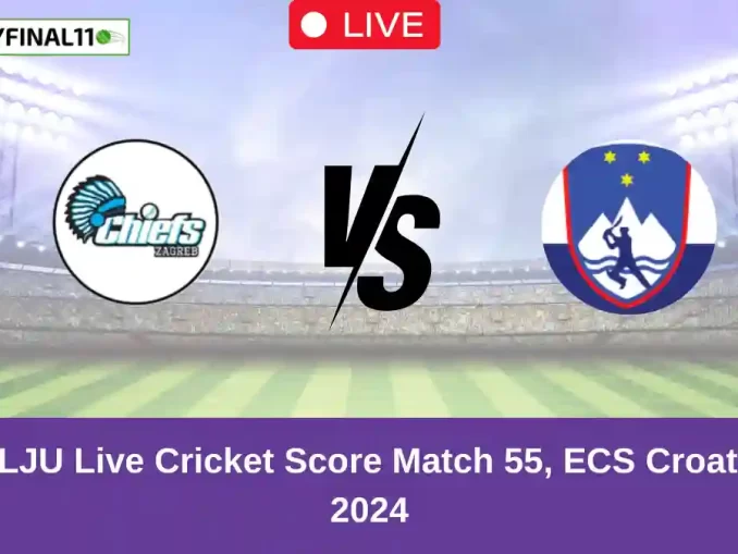 ZC vs LJU Live Cricket Score Match 55, ECS Croatia T10, 2024