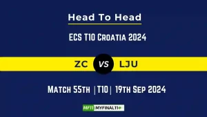 ZC vs LJU Player Battle, Head to Head Team Stats, Team Record – ECS T10 Croatia 2024