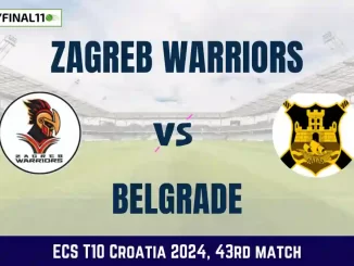 ZW vs BEL Dream11 Prediction Today: Match 43 Pitch Report, and Key Player | ECS T10 Croatia 2024