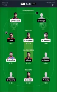 DST vs SAL Dream11 Prediction Today: Match 43 Pitch Report, and Player Stats | ECS T10 Austria 2024