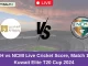 ALH vs NCMI Live Cricket Score, Match 15 Kuwait Elite T20 Cup 2024