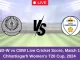 AND-W vs CBW Live Cricket Score, Match 13, Chhattisgarh Women's T20 Cup, 2024