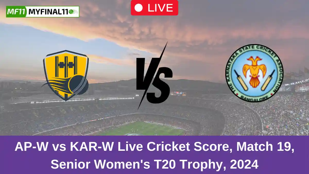 AP-W vs KAR-W Live Cricket Score, Match 19, Senior Women's T20 Trophy, 2024 (2)