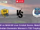 AP-W vs MAH-W Live Cricket Score, Match 17, Indian Domestic Women’s T20 Trophy