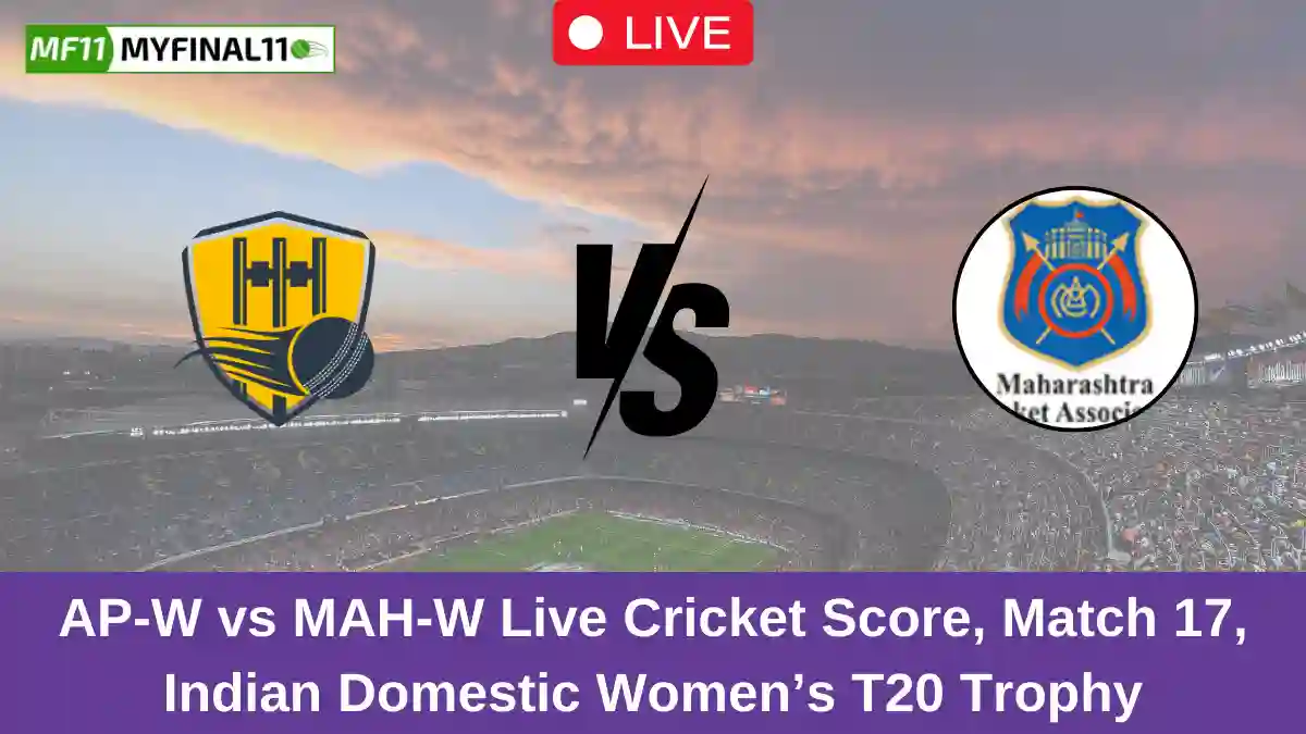 AP-W vs MAH-W Live Cricket Score, Match 17, Indian Domestic Women’s T20 Trophy