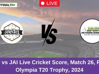 APS vs JAI Live Cricket Score, Match 26, Pune Olympia T20 Trophy, 2024 (1)