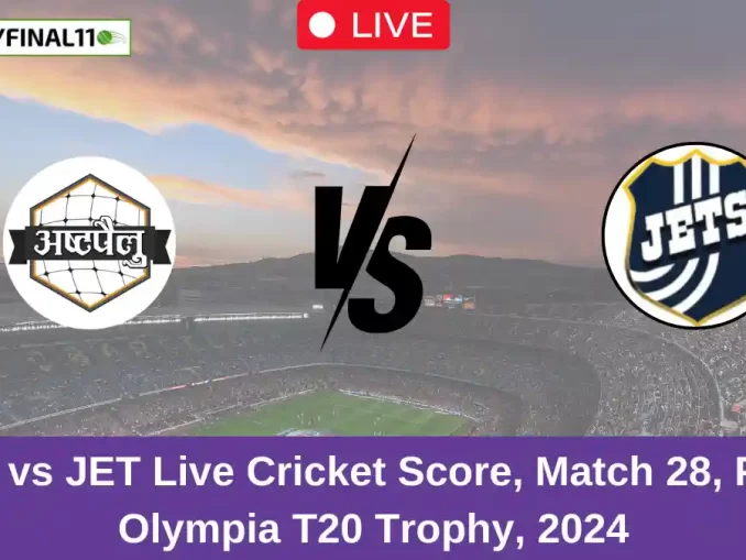 APS vs JET Live Cricket Score, Match 28, Pune Olympia T20 Trophy, 2024