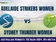 AS-W vs ST-W Dream11 Prediction Today: Match 8 Pitch Report, and Key Player | Australian Women's T20 Bash 2024