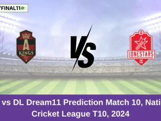 ATL vs DL Dream11 Prediction Match 10, National Cricket League T10, 2024