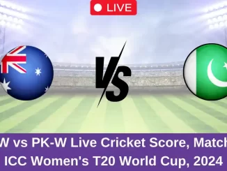 AU-W vs PK-W Live Cricket Score, Match 14, ICC Women's T20 World Cup, 2024