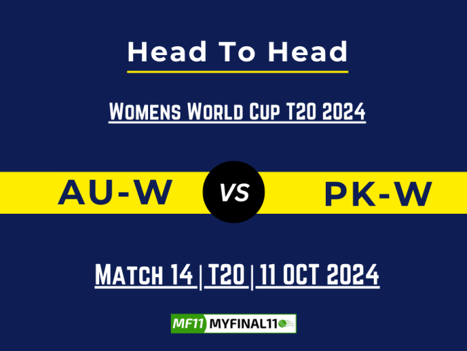 AU-W vs PK-W Player Battle, Head to Head Team Stats, Team Record - Dream11 ECC T10 2024