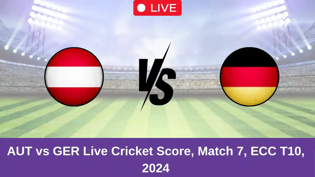 AUT vs GER Live Cricket Score, Match 7, ECC T10, 2024