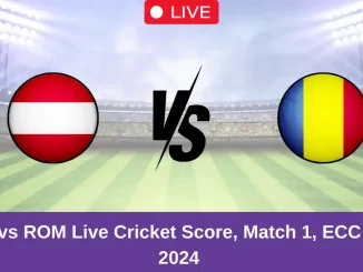 AUT vs ROM Live Cricket Score, Match 1, ECC T10, 2024