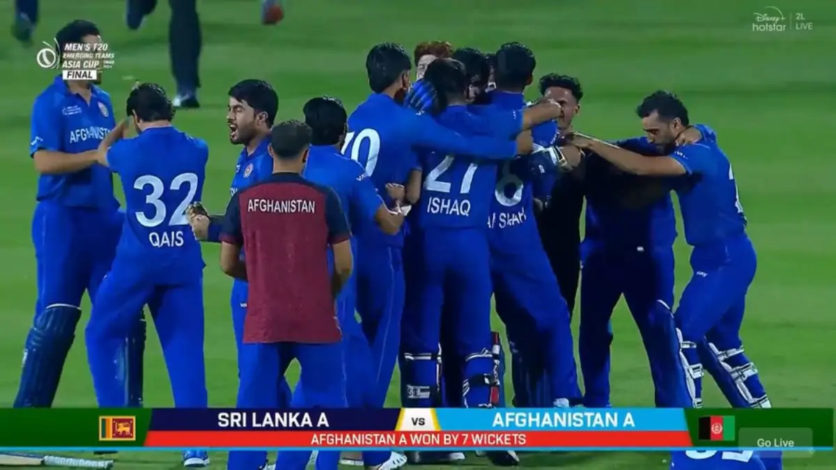 Afghanistan A Team Wins Emerging Asia Cup by Beating Sri Lanka