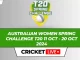 Australian Women Spring Challenge T20 Live Score, Matches, Scorecard, Results, Points Table 2024