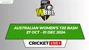 Australian Women's T20 Bash Live Score, Matches, Scorecard, Results, Points Table 2024