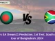 BAN vs SA Dream11 Prediction, 1st Test, South Africa tour of Bangladesh, 2024