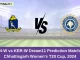 BEN-W vs KER-W Dream11 Prediction Match 12, Chhattisgarh Women's T20 Cup, 2024