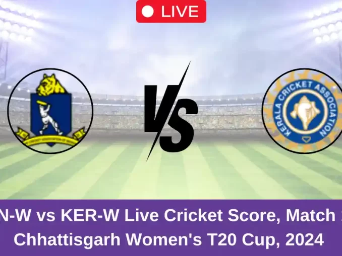 BEN-W vs KER-W Live Cricket Score, Match 12, Chhattisgarh Women's T20 Cup, 2024